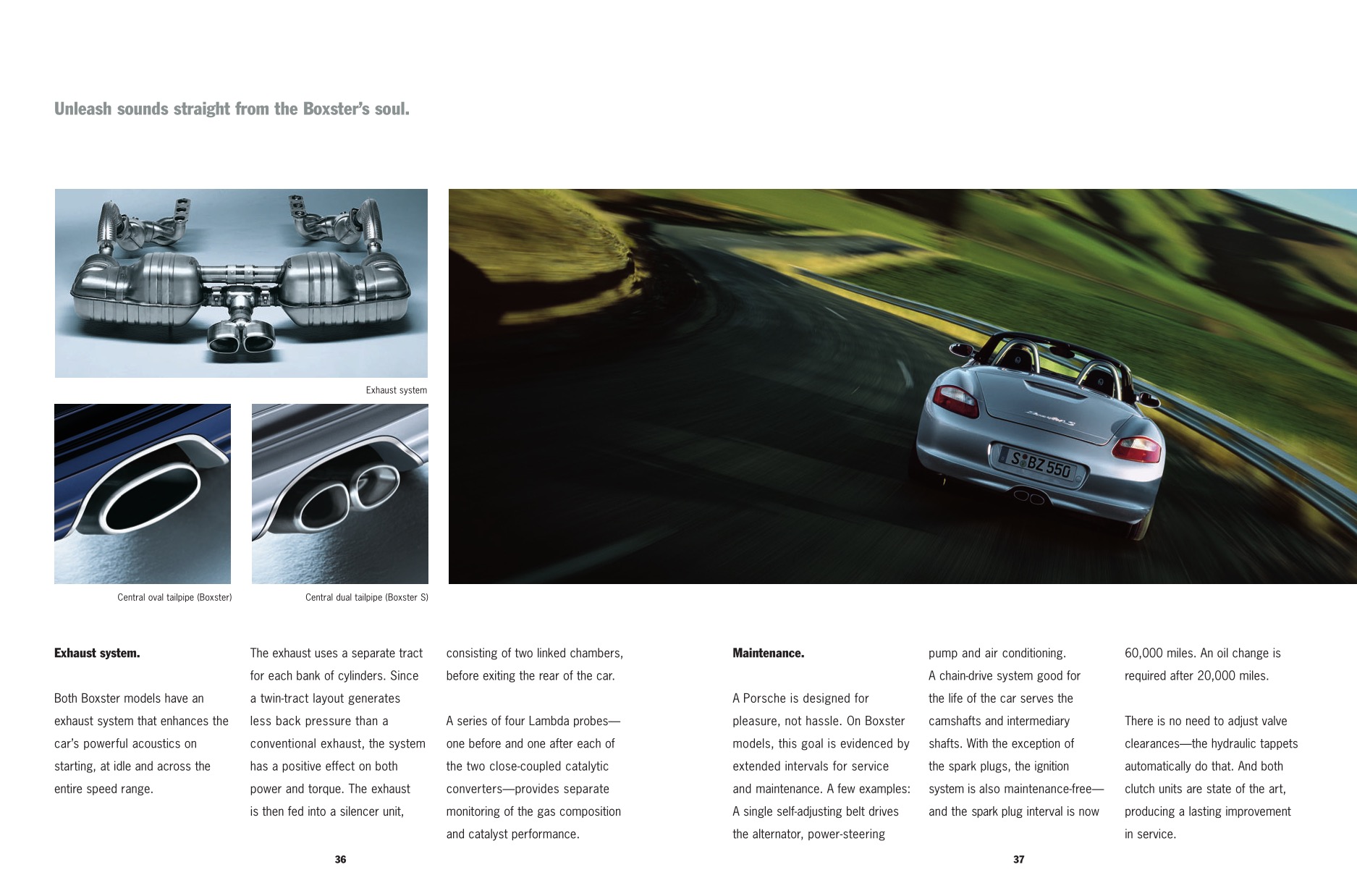 2006 Porsche Boxster Brochure Page 3